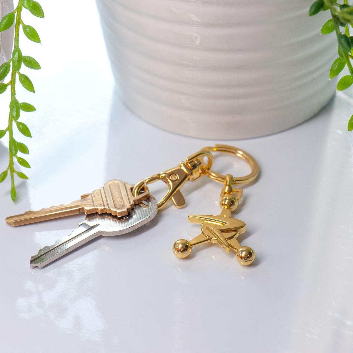 Rick and Morty Council of Ricks 3D Emblem Key Chain picture