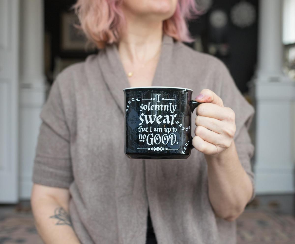 Harry Potter Marauders Map Ceramic Camper Mug picture