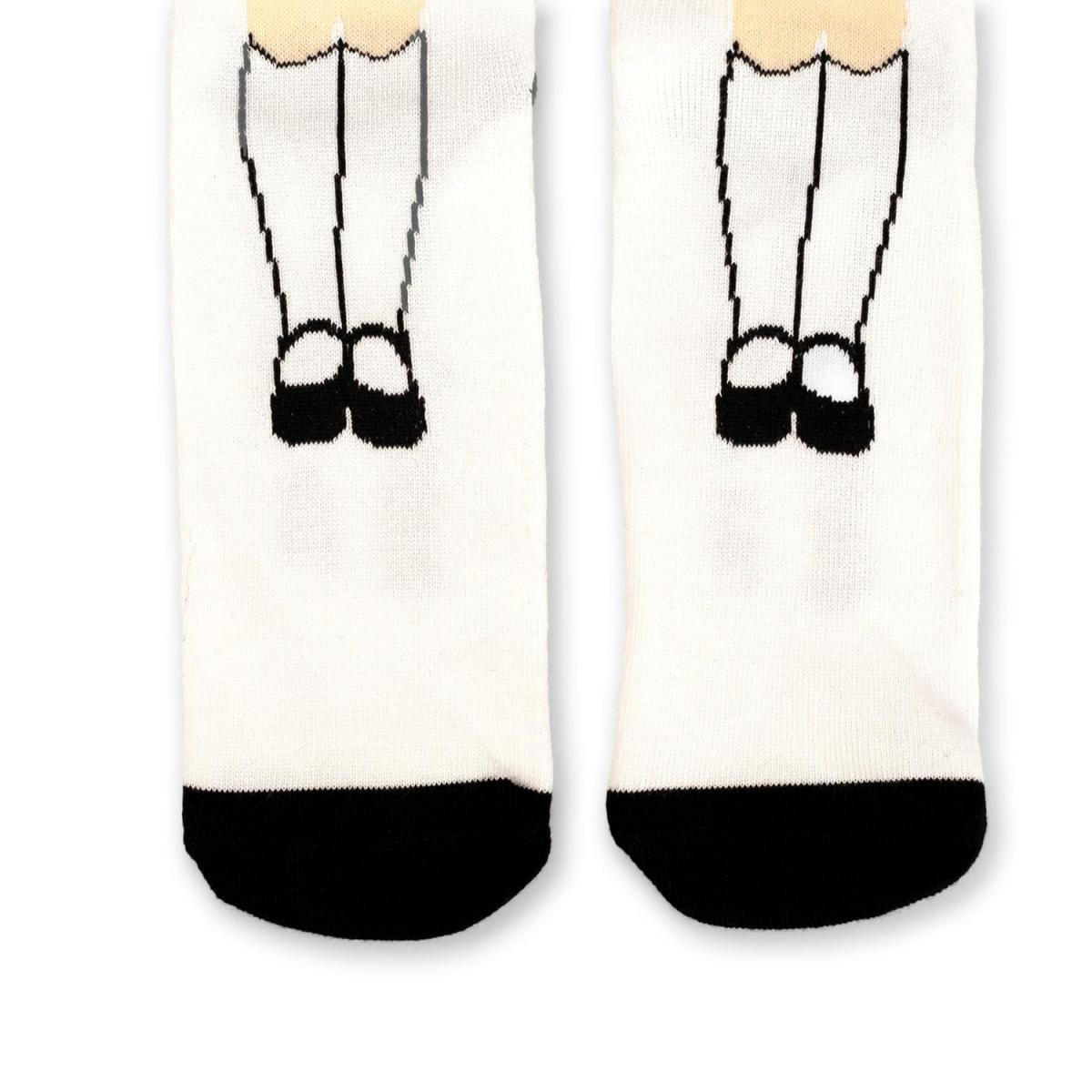 The Shinning Exclusive Grady Twins White Crew Socks picture