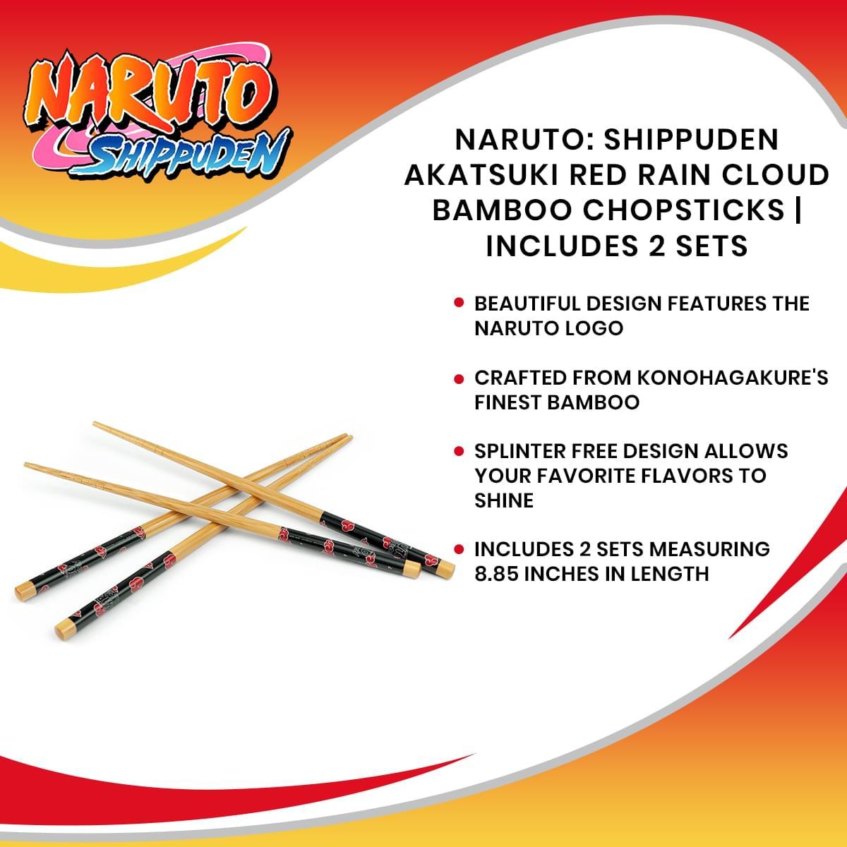Naruto Bamboo Chopsticks | Set of 2 picture