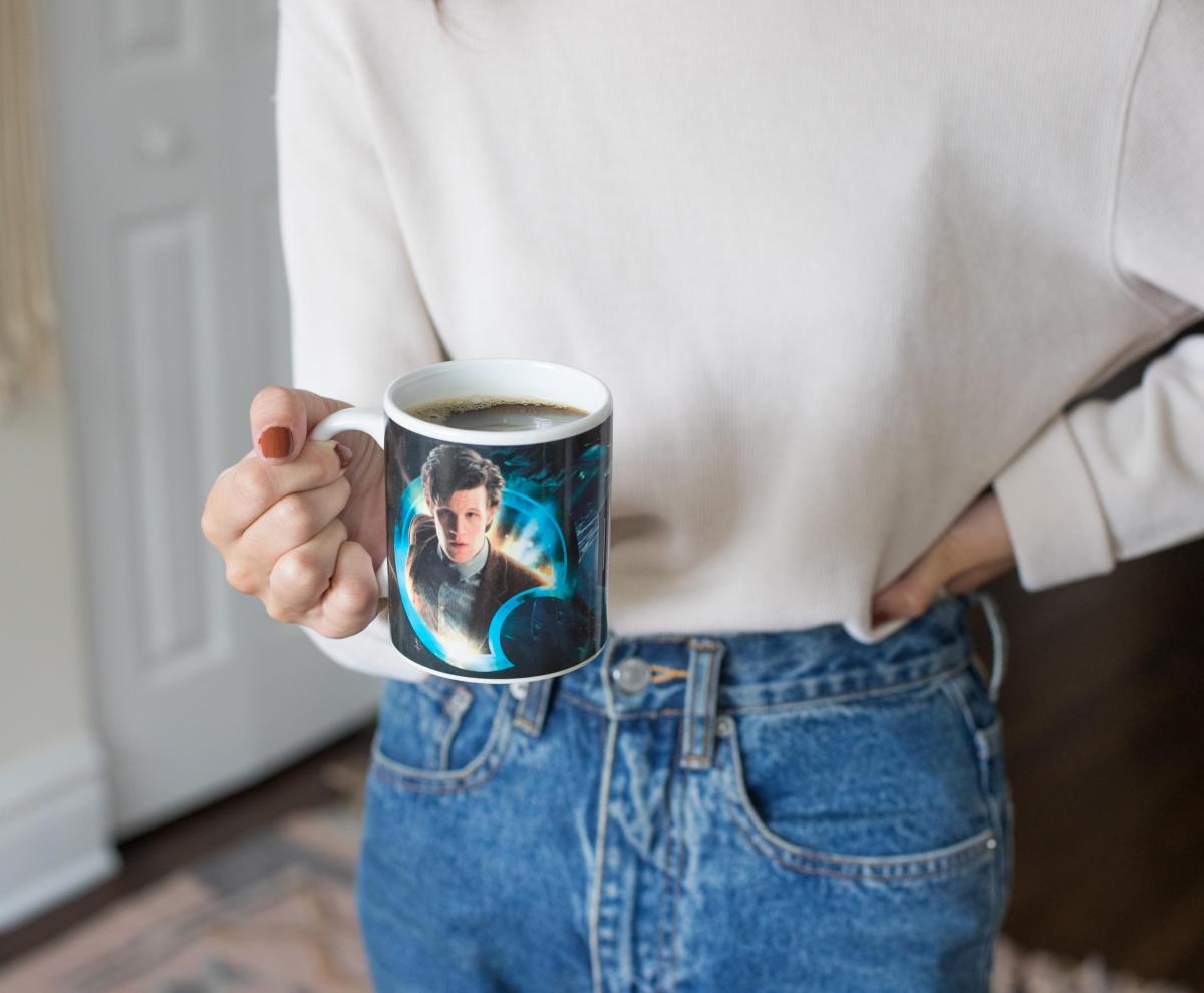 Doctor Who 11th Doctor Matt Smith Ceramic Coffee Mug picture
