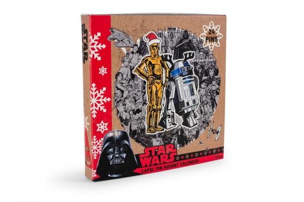 Star Wars Enamel Pin Advent Calendar | 24 Unique Designs