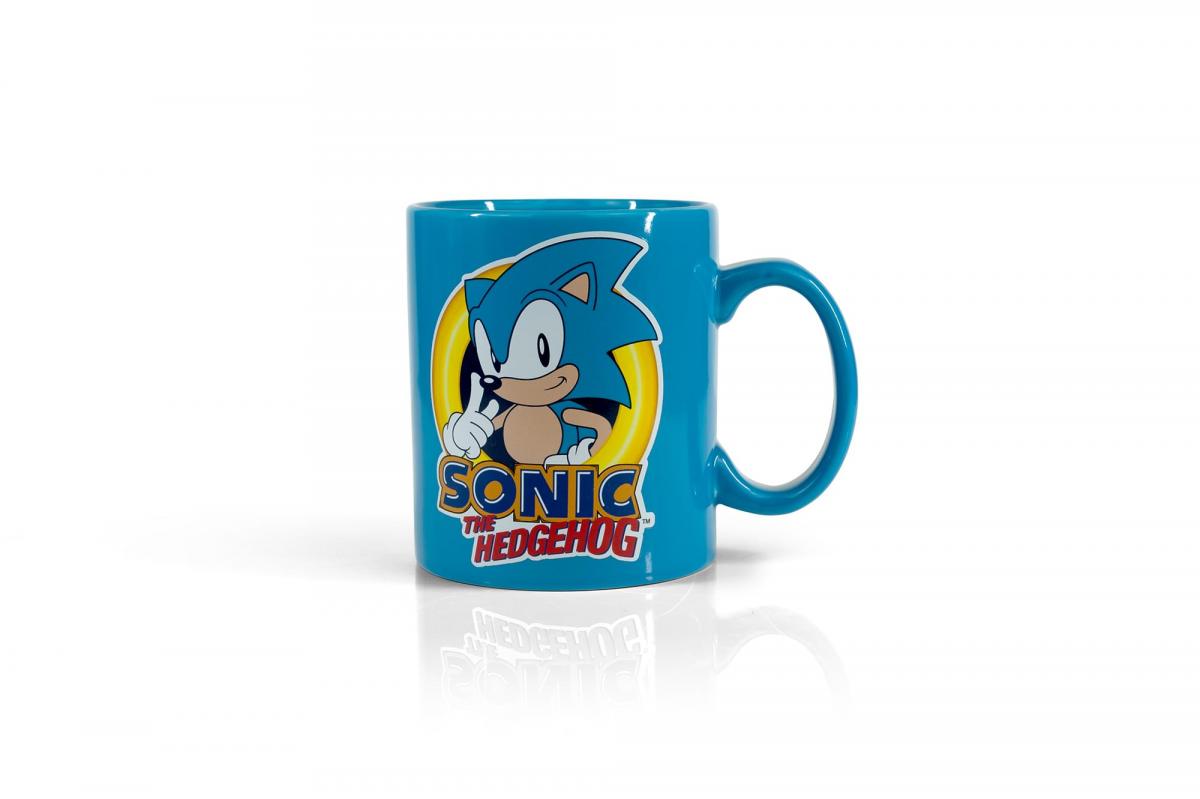 Sonic The Hedgehog Blue 16oz Ceramic Coffee Mug picture