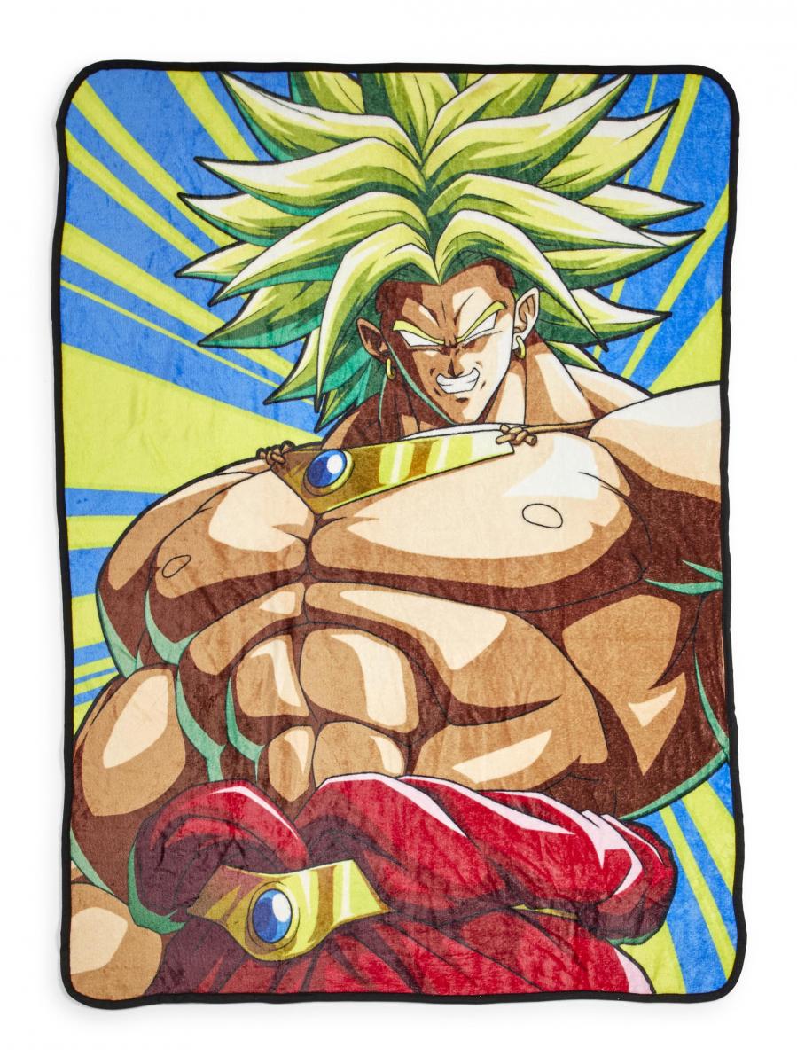 Dragon Ball Z Broly 45 x 60 Inch Fleece Throw Blanket picture