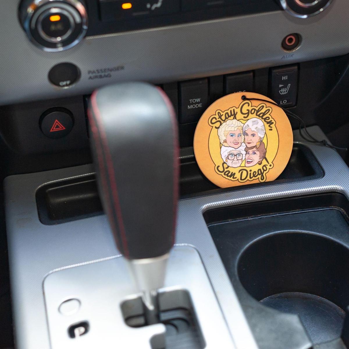 Golden Girls "Stay Golden" Air Freshner (SDCC Exclusive) picture