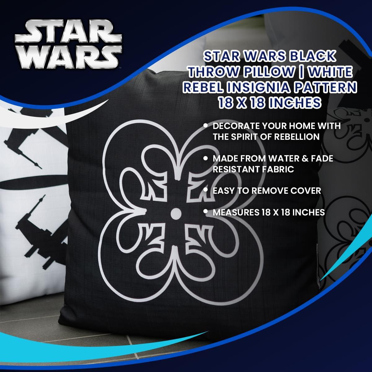 Star Wars Rebel Symbol 18 x 18 Inch Square Outdoor Pillow picture
