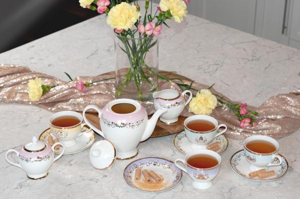 Disney Princess 13-Piece Ceramic Tea Set picture