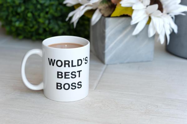 The Office World's Best Boss 11oz Ceramic Coffee Mug picture