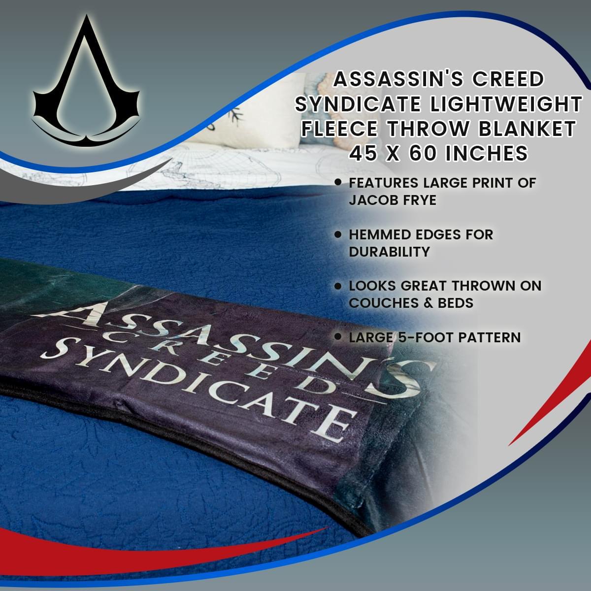 Assassin's Creed Syndicate 45"x60" Fleece Blanket picture