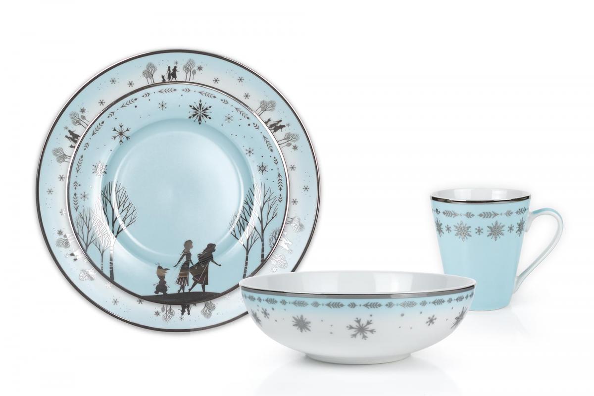 Frozen 2 Themed 16 Piece Ceramic Dinnerware Set picture