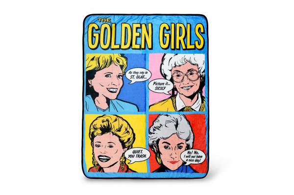 The Golden Girls Quotes 45 x 60 Inch Fleece Throw Blanket picture