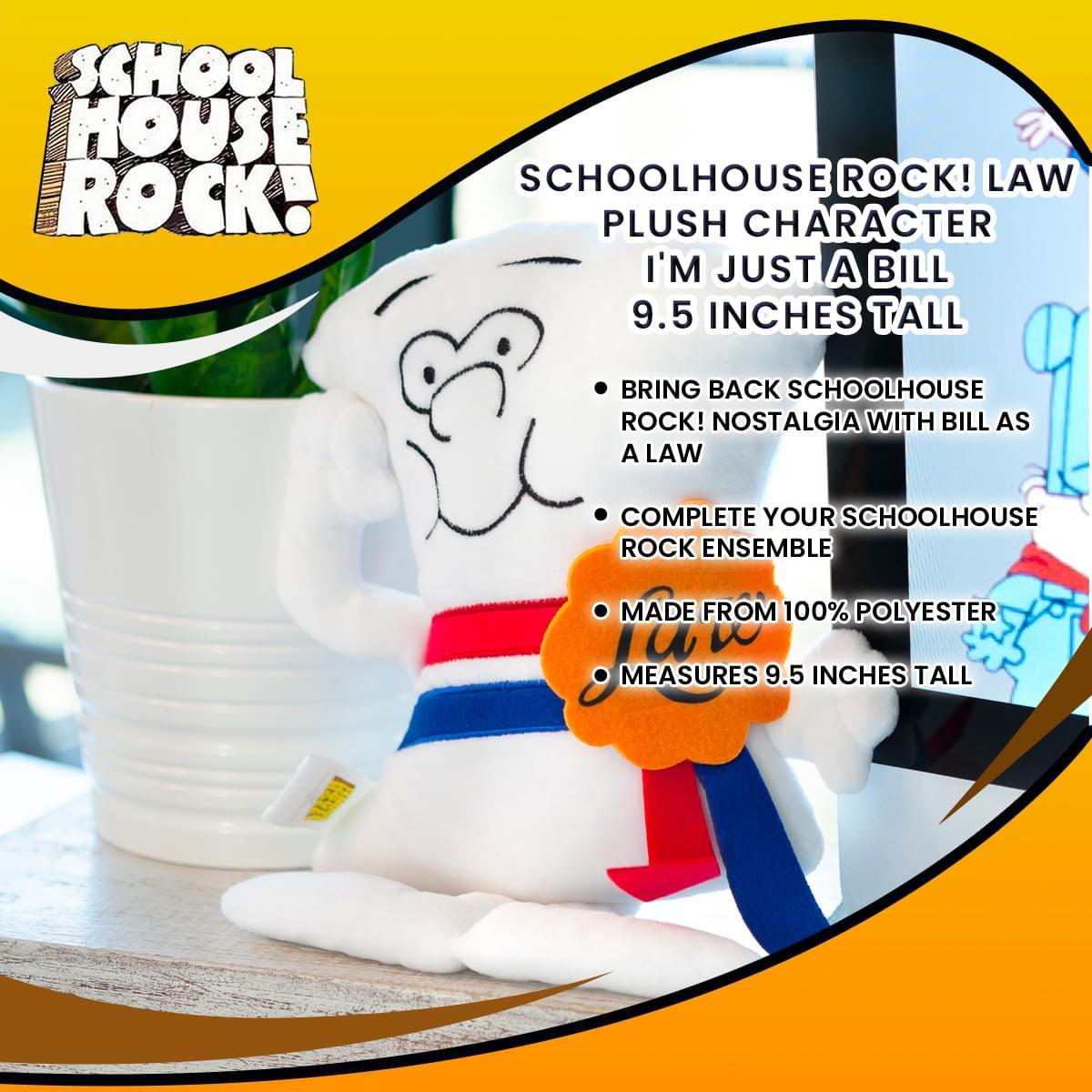 Schoolhouse Rock! Law 9.5 Inch Collectible Plush picture