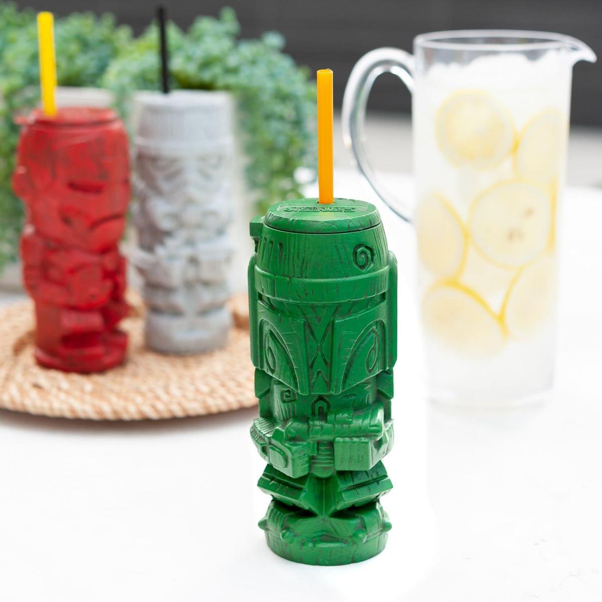 Star Wars Boba Fett 21oz Plastic Tumbler Geeki Tikis picture