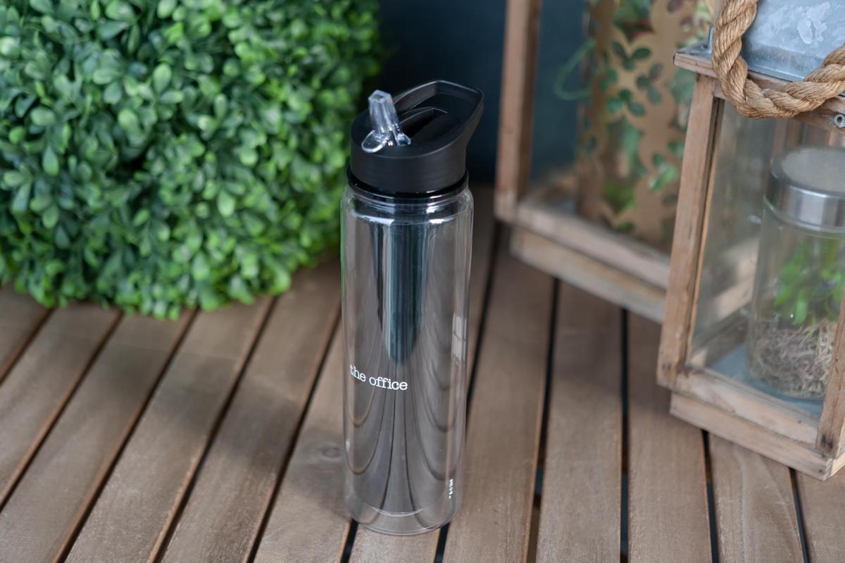 The Office Dunder Mifflin 20oz Plastic Water Bottle w/ Lid picture