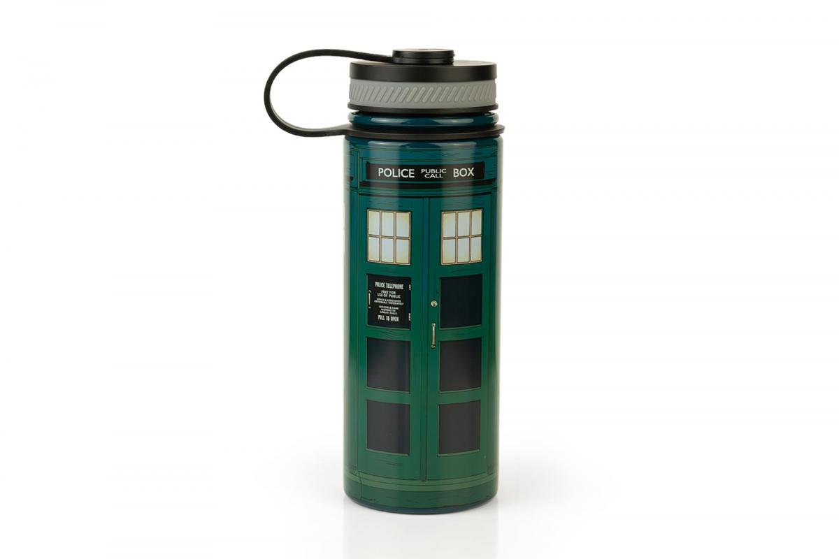 Doctor Who 13th Doctor TARDIS Stainless Steel Water Bottle picture