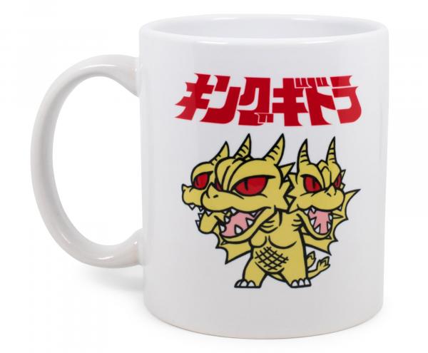 Godzilla Chibi Ghidorah 11 Ounce Ceramic Mug picture