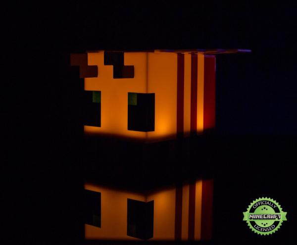 Minecraft Yellow Bee figural Mood Light 5.4"H picture