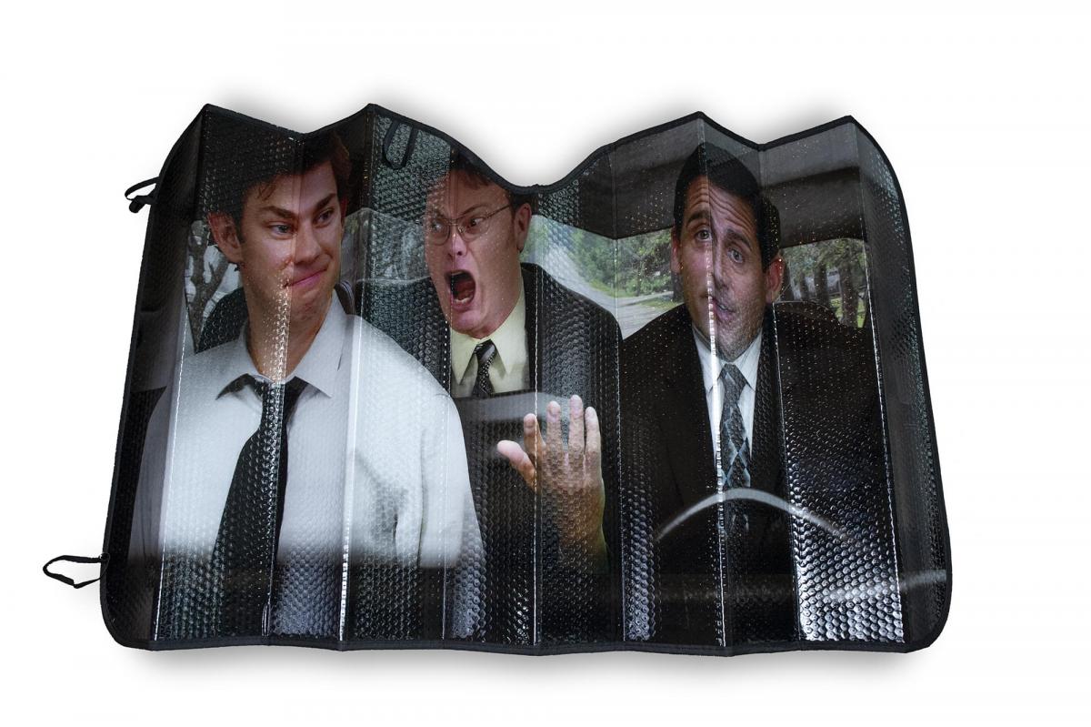 The Office Cast 57 x 28 Inch Car Sunshade picture
