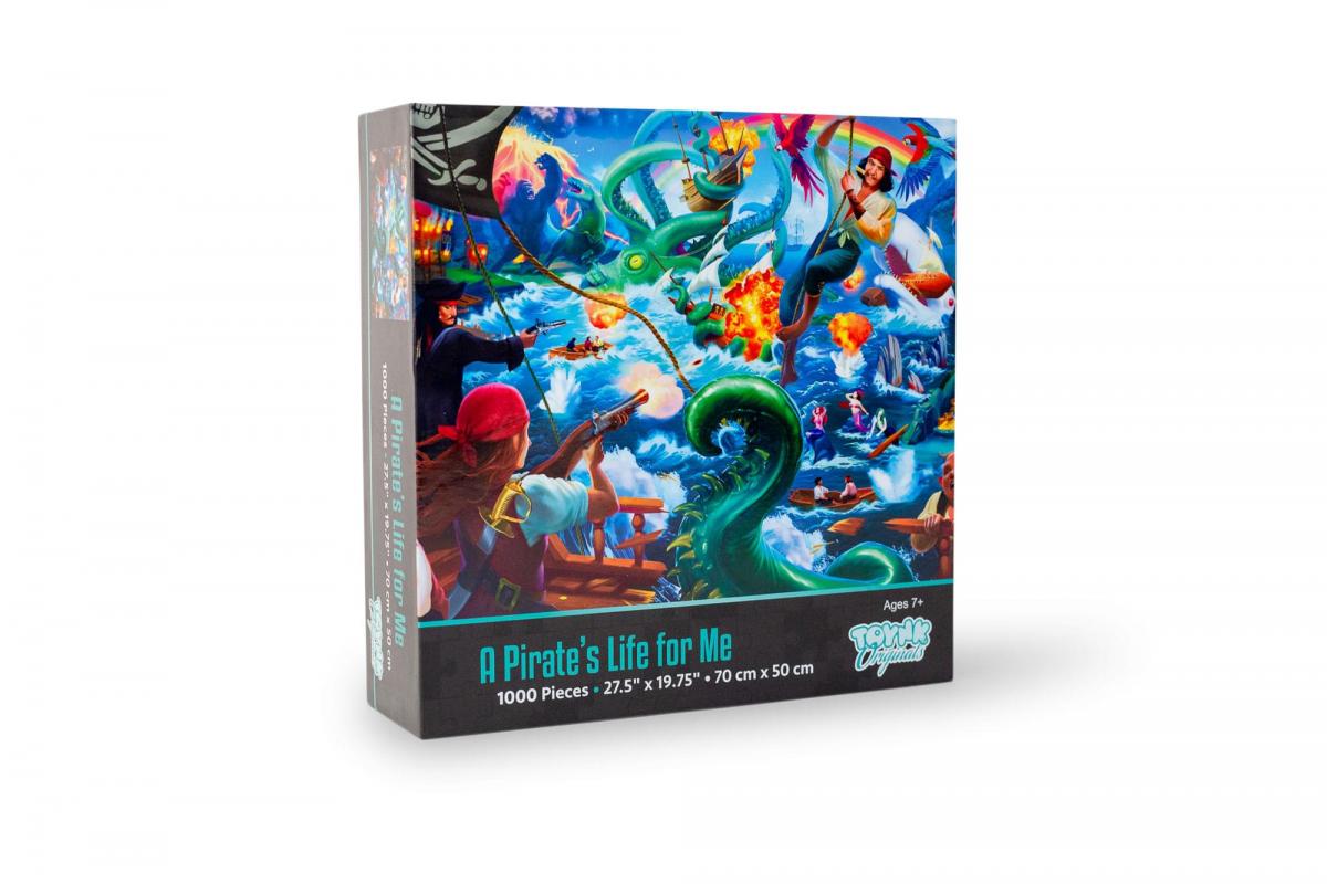 A Pirate's Life for Me! Adventure Puzzle | 1000 Piece Jigsaw Puzzle picture