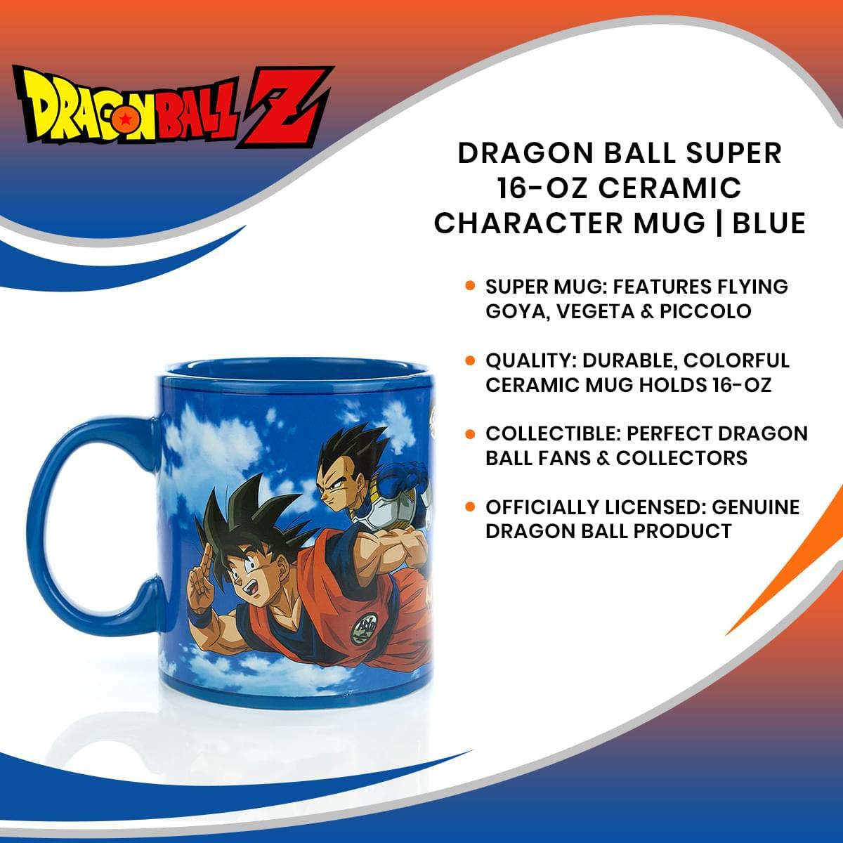 Dragon Ball Super 16oz Ceramic Character Mug | Blue picture