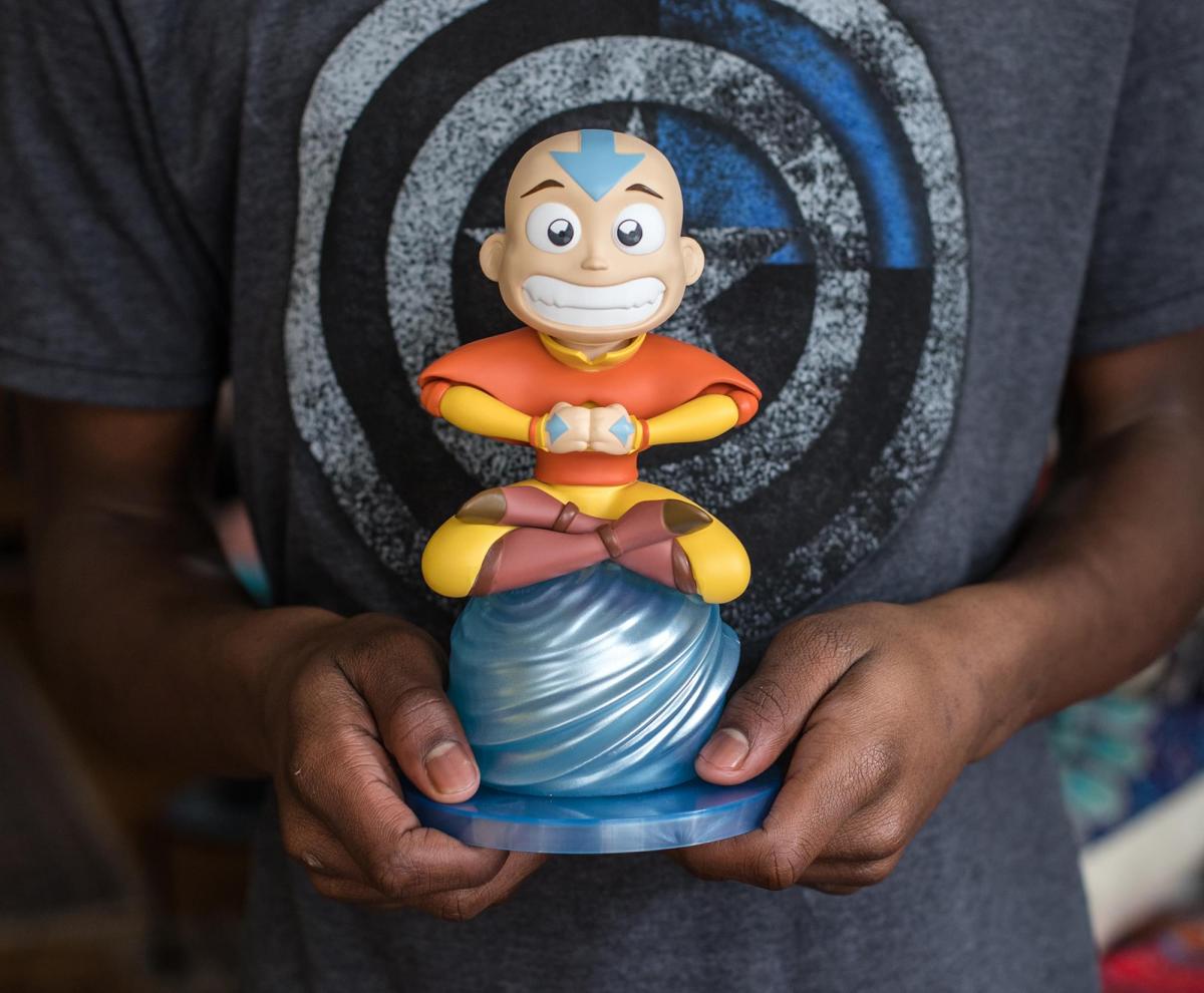 Avatar: The Last Airbender Aang Figure Garden Gnerd Gnome Statue | 8 Inches picture