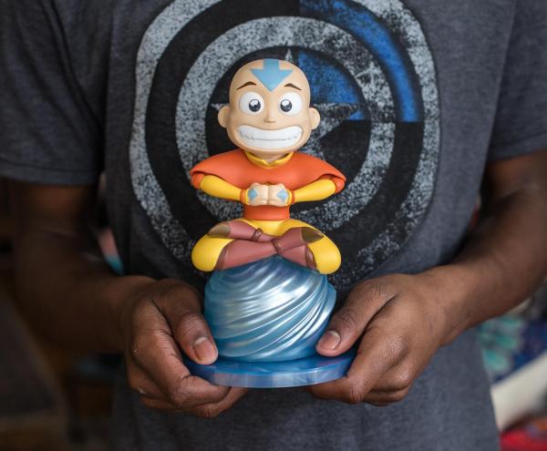 Avatar: The Last Airbender Aang Figure Garden Gnerd Gnome Statue | 8 Inches picture