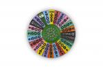 Wheel of Fortune Spin Wheel Enamel Collector Pin