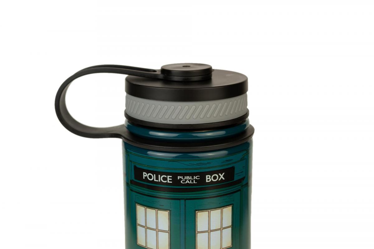Doctor Who 13th Doctor TARDIS Stainless Steel Water Bottle picture