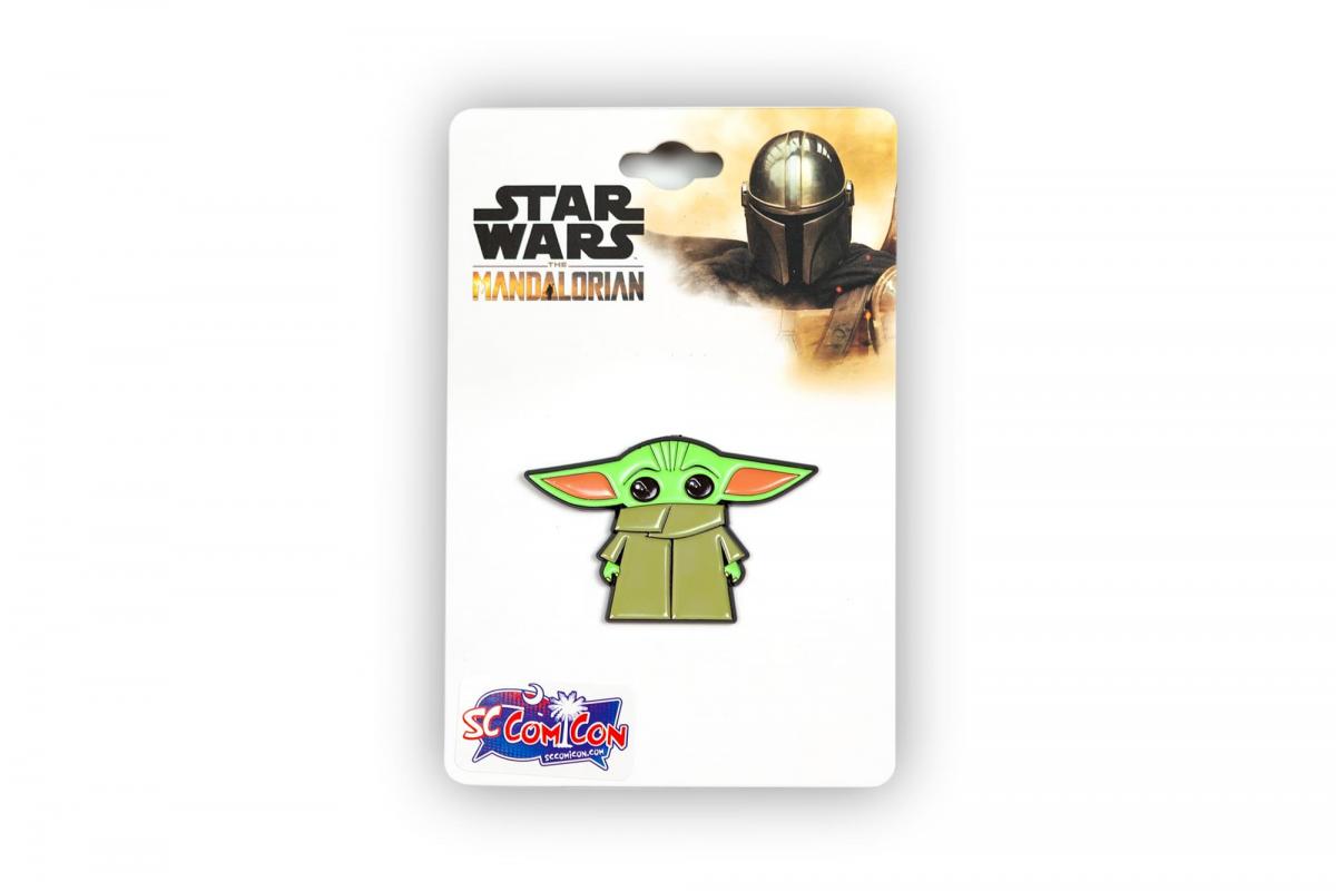 Star Wars Cartoon Child Face Hidden Exclusive Enamel Pin picture