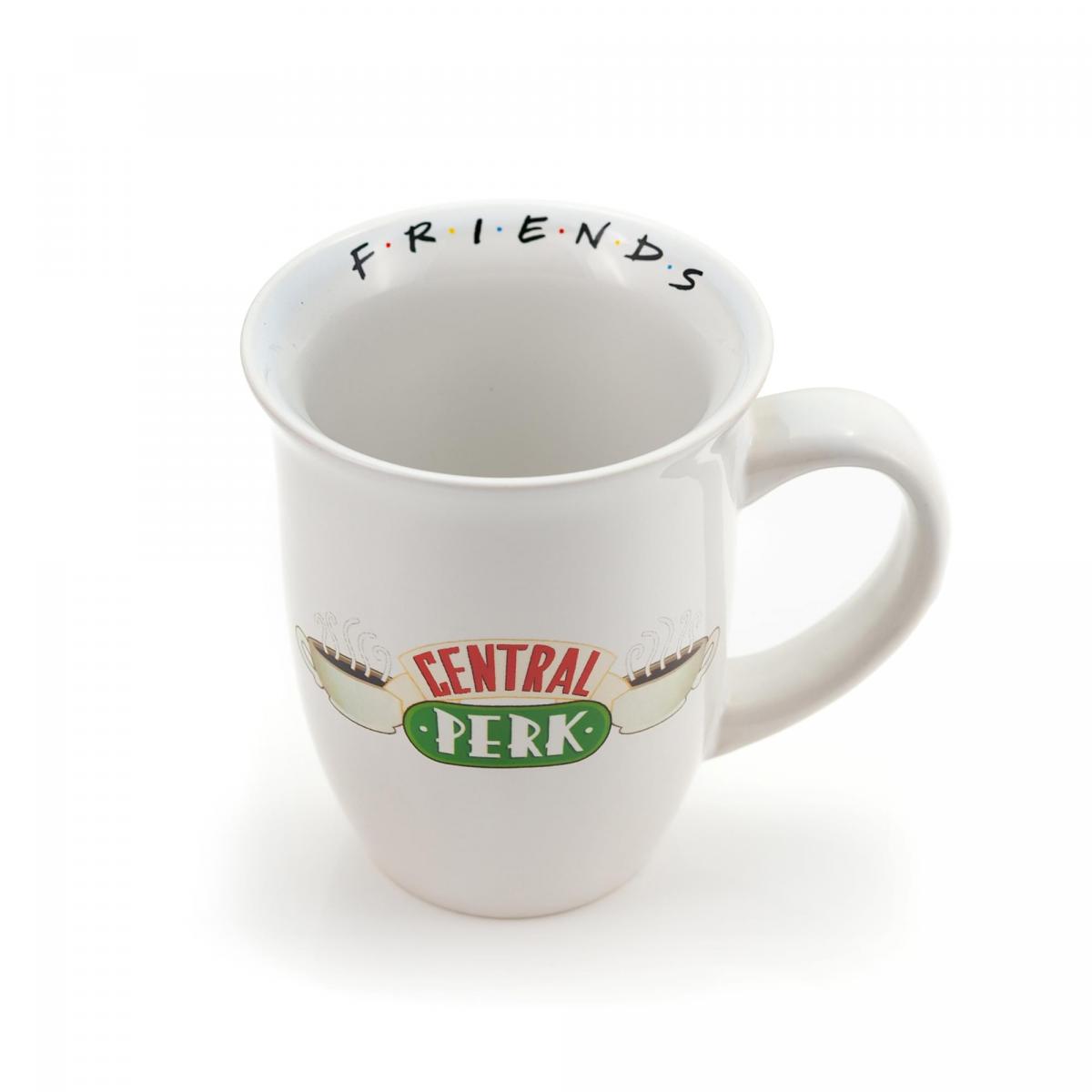Friends Central Perk Ceramic 16oz White Wide Rim Ceramic Mug picture