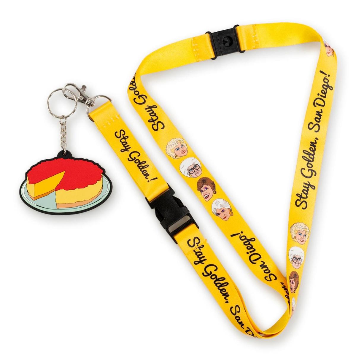 Golden Girls "Stay Golden" Lanyard w/ Charm (SDCC Exclusive) picture