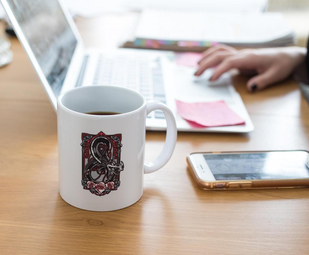 Dungeons & Dragons Ampersand 11 Ounce Ceramic Mug picture