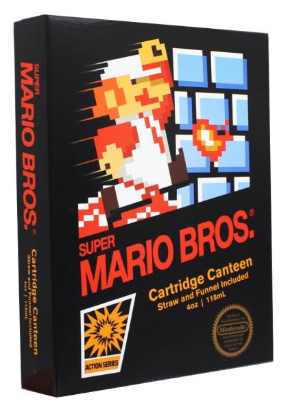 Super Mario Bros. 5 ounce NES Cartridge Flask picture