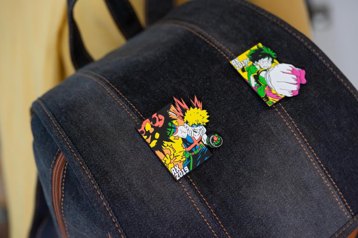 My Hero Academia Katsuki Bakugo Exclusive 2 Inch Enamel Pin picture