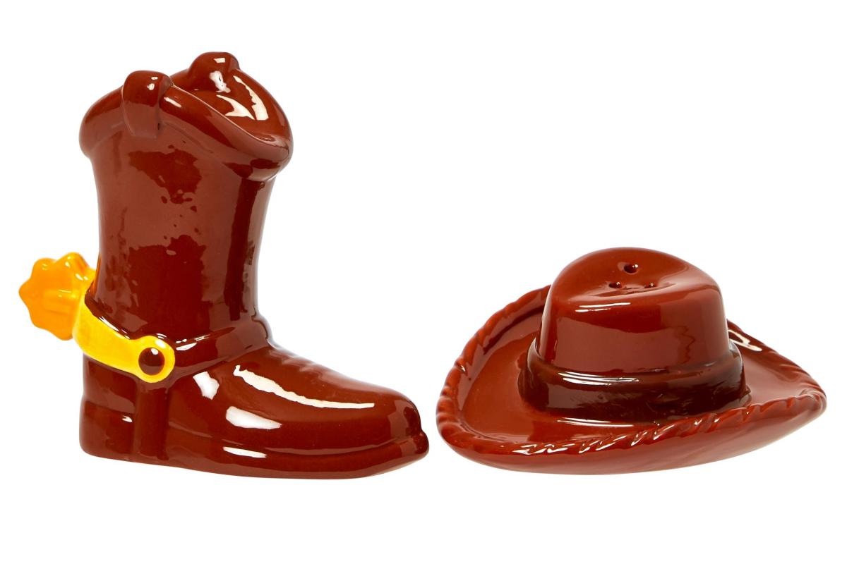 Disney Toy Story 4 Woody Ceramic Salt & Pepper Shaker Set picture