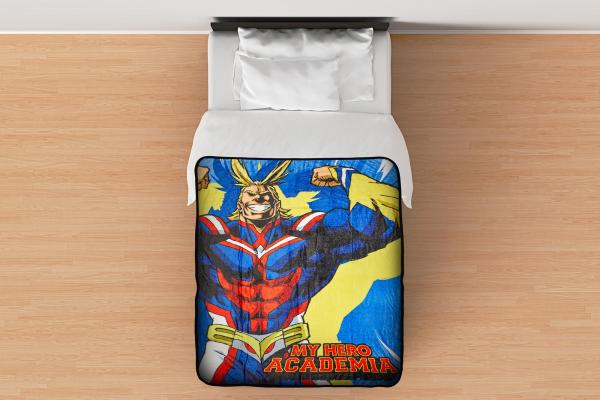 My Hero Academia All Might 45 x 60 Inch Fleece Throw Blanket picture