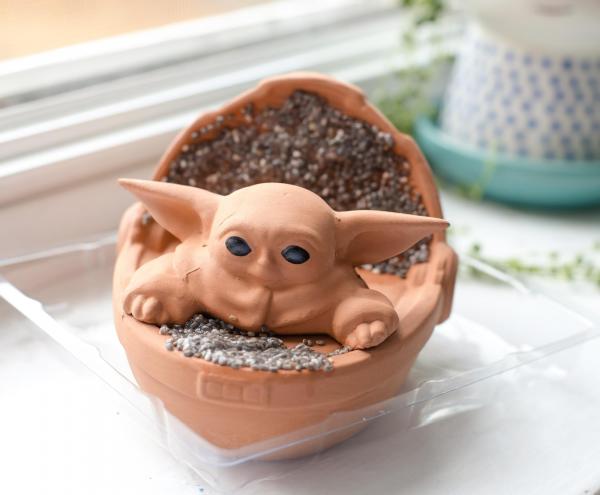 Star Wars Chia Pet Decorative Planter | The Child picture