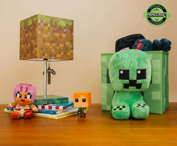 Minecraft Grass Block 14 Inch Desk Lamp picture