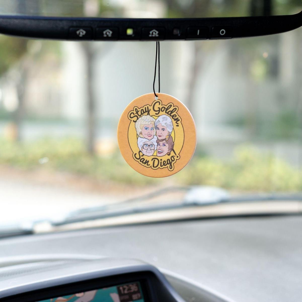 Golden Girls "Stay Golden" Air Freshner (SDCC Exclusive) picture