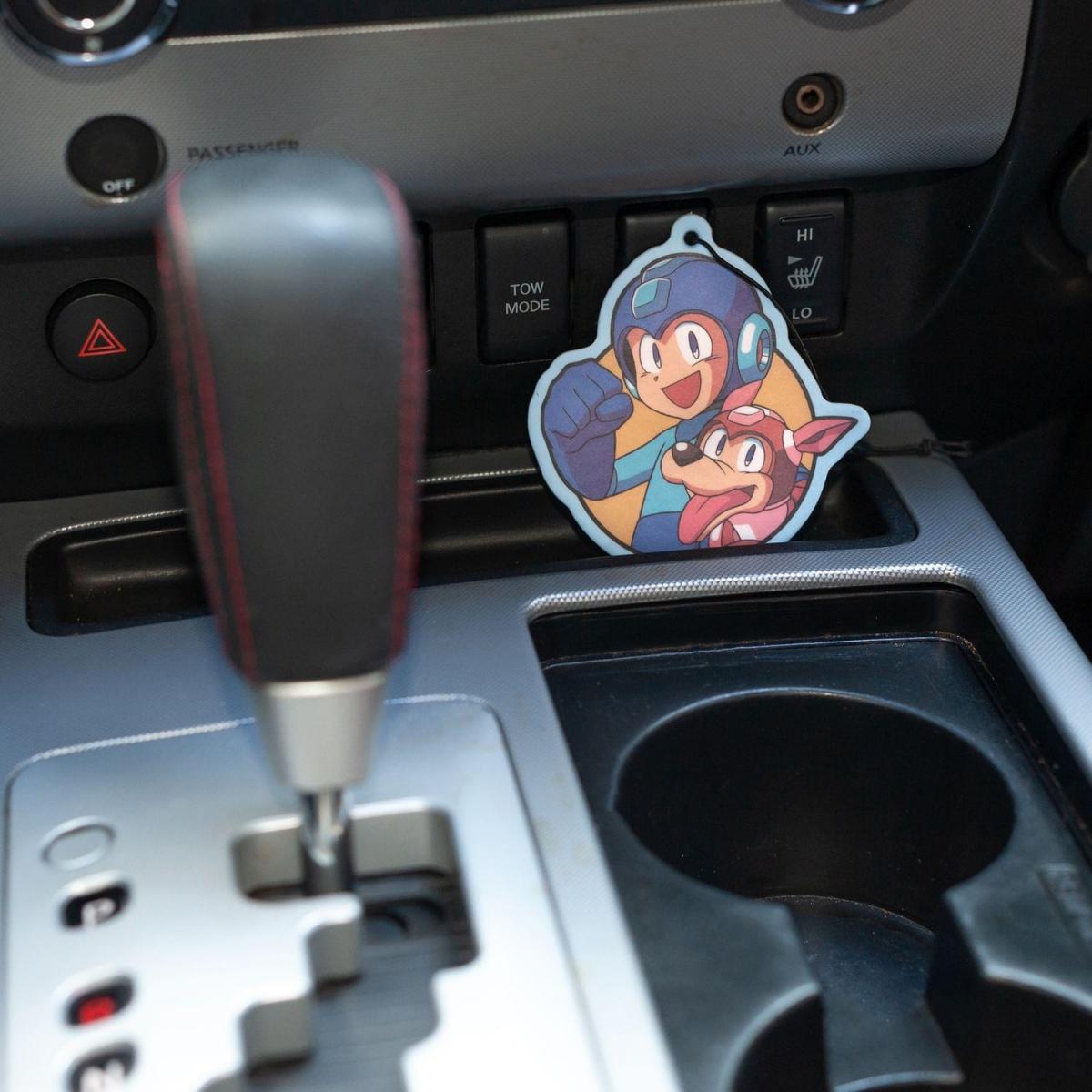 Mega Man & Rush Air Freshener - Vanilla Scent picture