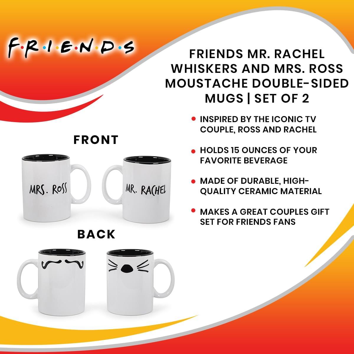 Friends Mr. Rachel & Mrs. Ross Mug Set picture