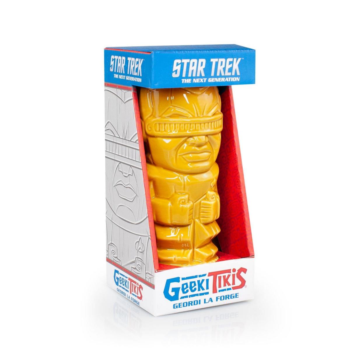 Geeki Tikis Star Trek: The Next Generation Geordi La Forge Mug | Holds 14 Ounces picture