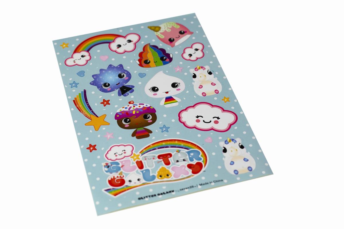 Glitter Galaxy Sticker Friends Sheet Wave 1 picture