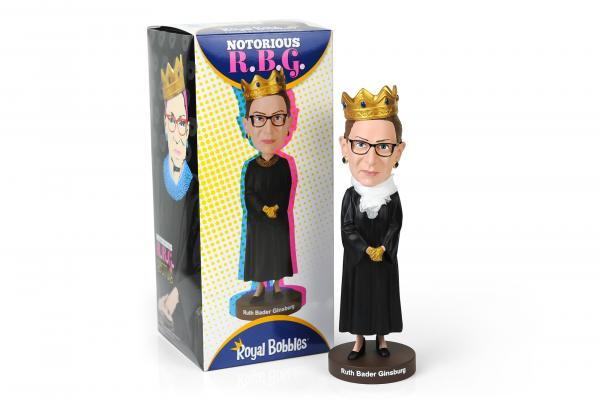 Notorious RBG 8 Inch Resin Royal Bobbles Bobblehead picture