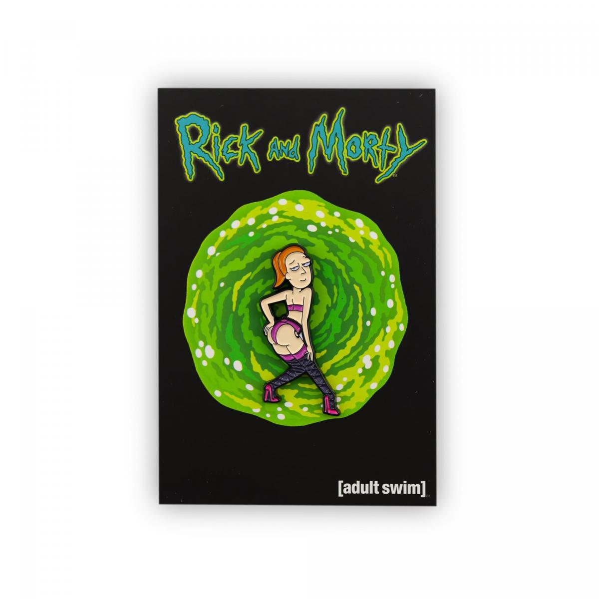 Rick and Morty Exclusive Sexy Summer Enamel Collector Pin picture