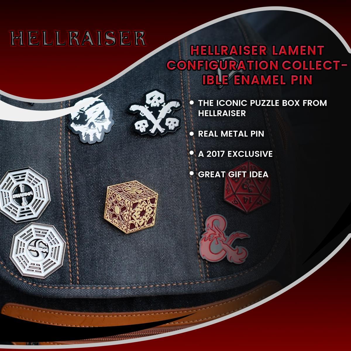 Hellraiser Lament Configuration Collectible Enamel Pin picture