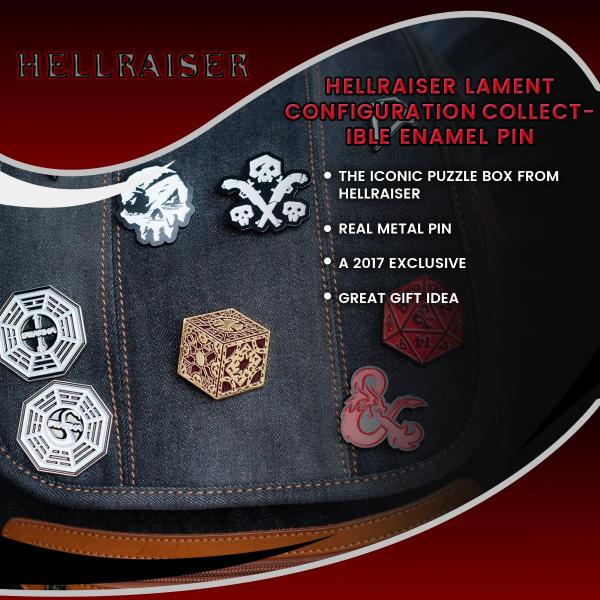 Hellraiser Lament Configuration Collectible Enamel Pin picture