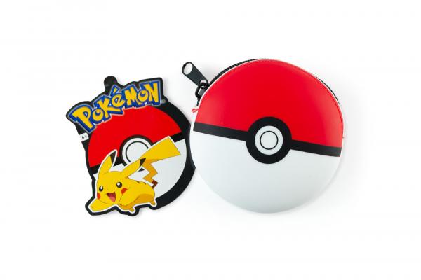 Pokemon Pokeball Silicon Zippered Coin Pouch picture