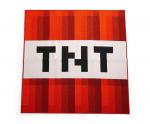 Minecraft Red TNT Block 52 Inch Square Area Rug