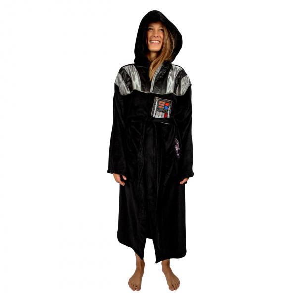 Star Wars Darth Vader Hooded Bathrobe for Men/Women | One Size Fits Most Adults picture